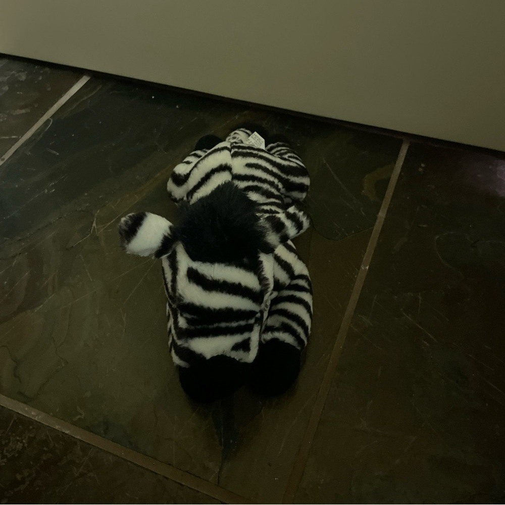 Wildlife artist 2003 zebra plush
